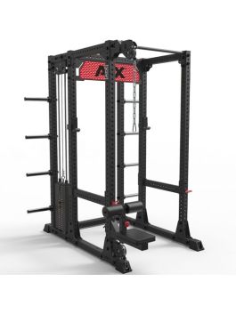 ATX KLETKA POWER RACK 810 S POSTAJAMI ZA POTEGE IN VESLANJE