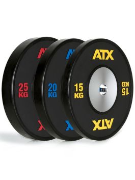 ATX utež kolut bumper plate z jekleno sredico HQ