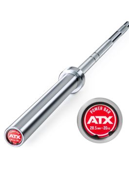 ATX PALICA 50mm OLIMPIJSKA 220 CM MAX 700KG POWER BAR CHROME+ SREDINSKI KNURL