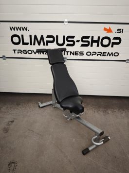 Life Fitness nastavljiva vadbena klop Multi Position Bench