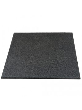 POD GUMIRAN PLOŠČE WEIGHT DROP 2 CM ČRN (100 X 100 CM) GROB