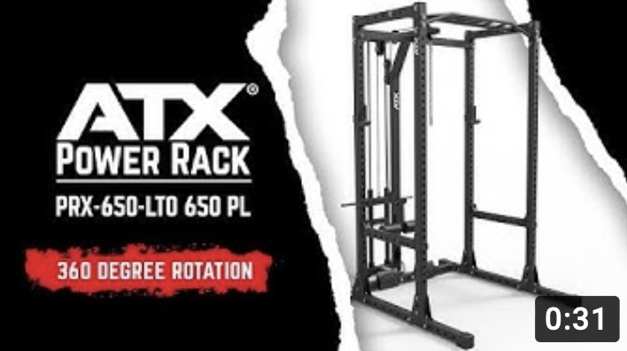 ATX power rack 650 plate loaded